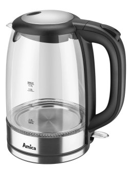 CZAJNIK AMICA SZKLANY KD 2050G INOX Amica