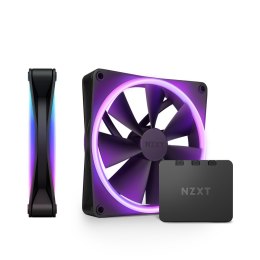 NZXT F140 RGB DUO, PWM, 140mm, 2 szt. - Czarny NZXT