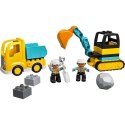 LEGO DUPLO 10931 Ciężarówka i koparka gąsienicowa Lego