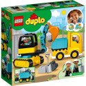 LEGO DUPLO 10931 Ciężarówka i koparka gąsienicowa Lego