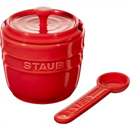 Pojemnik na sól z łyżeczką Staub - 250 ml, Czerwony STAUB