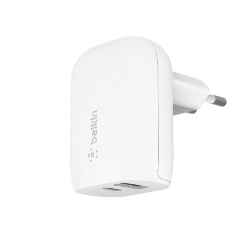 Ładowarka Belkin BoostCharge Dual USB-C + USB-A Wall Charger with PPS 37W White Belkin