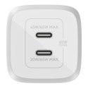 Ładowarka Belkin BoostCharge Pro Dual USB-C PD 3.0 PPS GaN Wall Charger 65W White Belkin