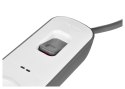 Listwa zasilająca Belkin Power Surge 4-PORT + 2xUSB-A 2.4A 525J 2m Grey/White Belkin