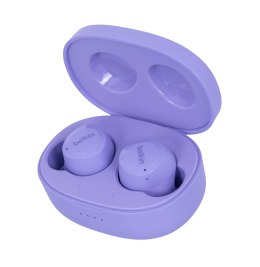 Słuchawki bezprzewodowe douszne Belkin SoundForm Bolt True Wireless Earbuds BT5.2 IPX4 Lavender Belkin