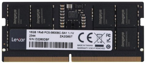 Pamięć Lexar 16GB DDR5 5600 SODIMM CL46 Lexar