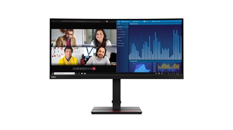 Lenovo ThinkVision P34w-20 LED display 86,7 cm (34.1") 3440 x 1440 px Wide Quad HD Czarny Lenovo