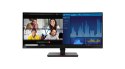 Lenovo ThinkVision P34w-20 LED display 86,7 cm (34.1") 3440 x 1440 px Wide Quad HD Czarny Lenovo