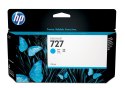 HP Błękitny wkład atramentowy 727 DesignJet 130 ml Hewlett-Packard