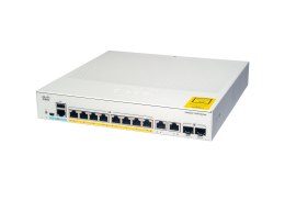 Cisco Catalyst C1000-8FP-2G-L łącza sieciowe Zarządzany L2 Gigabit Ethernet (10/100/1000) Obsługa PoE Szary Cisco