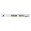 Cisco CBS350-24FP-4X-EU łącza sieciowe Zarządzany L2/L3 Gigabit Ethernet (10/100/1000) Srebrny Cisco