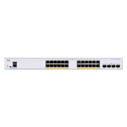 Cisco CBS350-24FP-4X-EU łącza sieciowe Zarządzany L2/L3 Gigabit Ethernet (10/100/1000) Srebrny Cisco