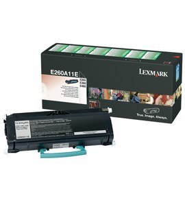 RETURN PROG. TONER CARTRIDGE BK/3.5K PGS F/ E260/ E360/ E460 Lexmark