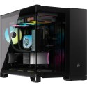 2500X Tempered Glass mATX Mid-Tower, Black Corsair