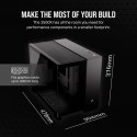 2500X Tempered Glass mATX Mid-Tower, Black Corsair