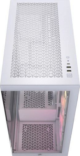 3500X RGB Tempered Glass Mid-Tower, White Corsair