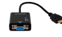 Adapter SAVIO cl-23 (HDMI M - D-Sub (VGA) F; 0,20m; kolor czarny) SAVIO