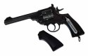 Rewolwer WEBLEY MKVI .455 Police kal.4,5 mm Diabolo łuski 6-strzał. lufa 4" CO2 Black Ekp do17J WEBLEY