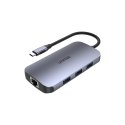 UNITEK HUB USB-C N9+, USB-C, HDMI, PD 100W, SD UNITEK