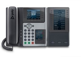 POLY Telefon IP Edge E450 z obsługą funkcji PoE POLY